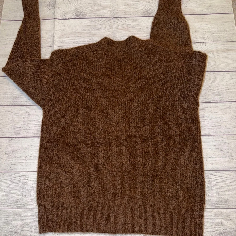 Women's Oak and Fort Brown Cardigan Sweater - Picture 3 of 4